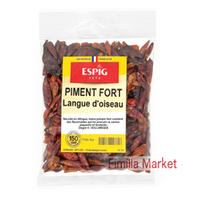 Charger l'image dans la galerie, Piment Fort Langue d’Oiseau 50g – Piment Séché Très Piquant | ESPIG