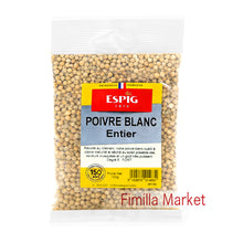 Charger l'image dans la galerie, Poivre Blanc Entier 100g – Épice Intense & Raffinée | ESPIG
