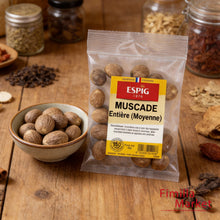 Charger l'image dans la galerie, Muscade Entière (Moyenne) 50g – Noix de Muscade Aromatique | ESPIG