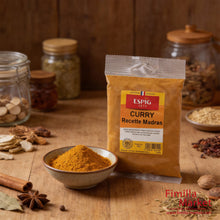 Charger l'image dans la galerie, Curry Recette Madras 100g – Mélange d’Épices Indien | ESPIG