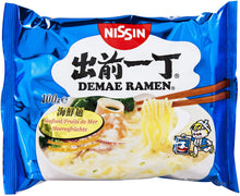 Charger l'image dans la galerie, Nissin Nouilles Instantanées aux Fruits de Mer Demae Ramen 100g, Soupe de Nouilles