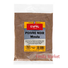 Charger l'image dans la galerie, Poivre Noir Moulu 100g – Épice Forte &amp; Aromatique | ESPIG
