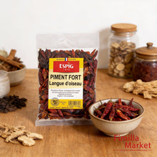 Charger l'image dans la galerie, Piment Fort Langue d’Oiseau 50g – Piment Séché Très Piquant | ESPIG
