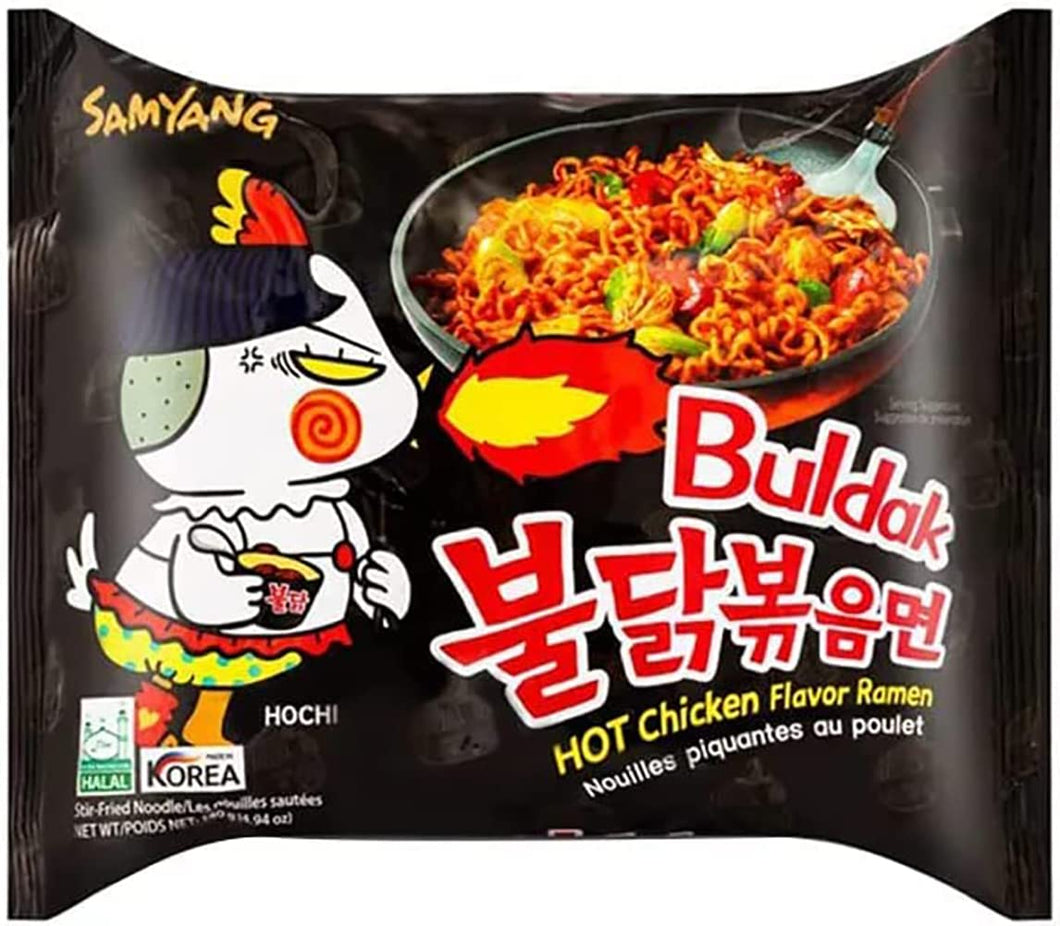 Nouilles Samyang Buldak, Nouilles instantanées Coréennes, Noodles