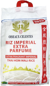 Riz Thaïlande Oiseaux Célestes Récolte Année 2025