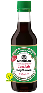 Sauce kikkoman soja sel réduite