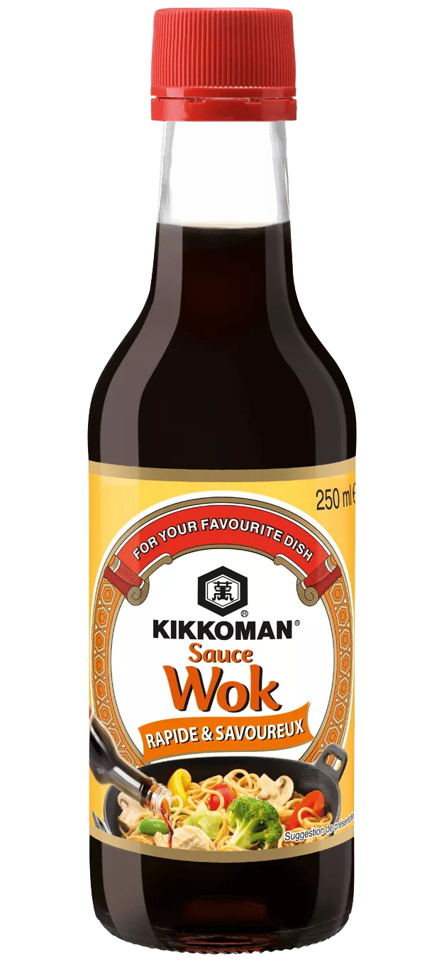 Sauce kikkoman pour wok