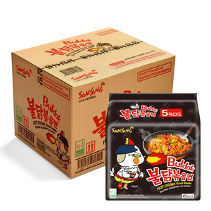 Nouilles Samyang Buldak, Nouilles instantanées Coréennes, Noodles